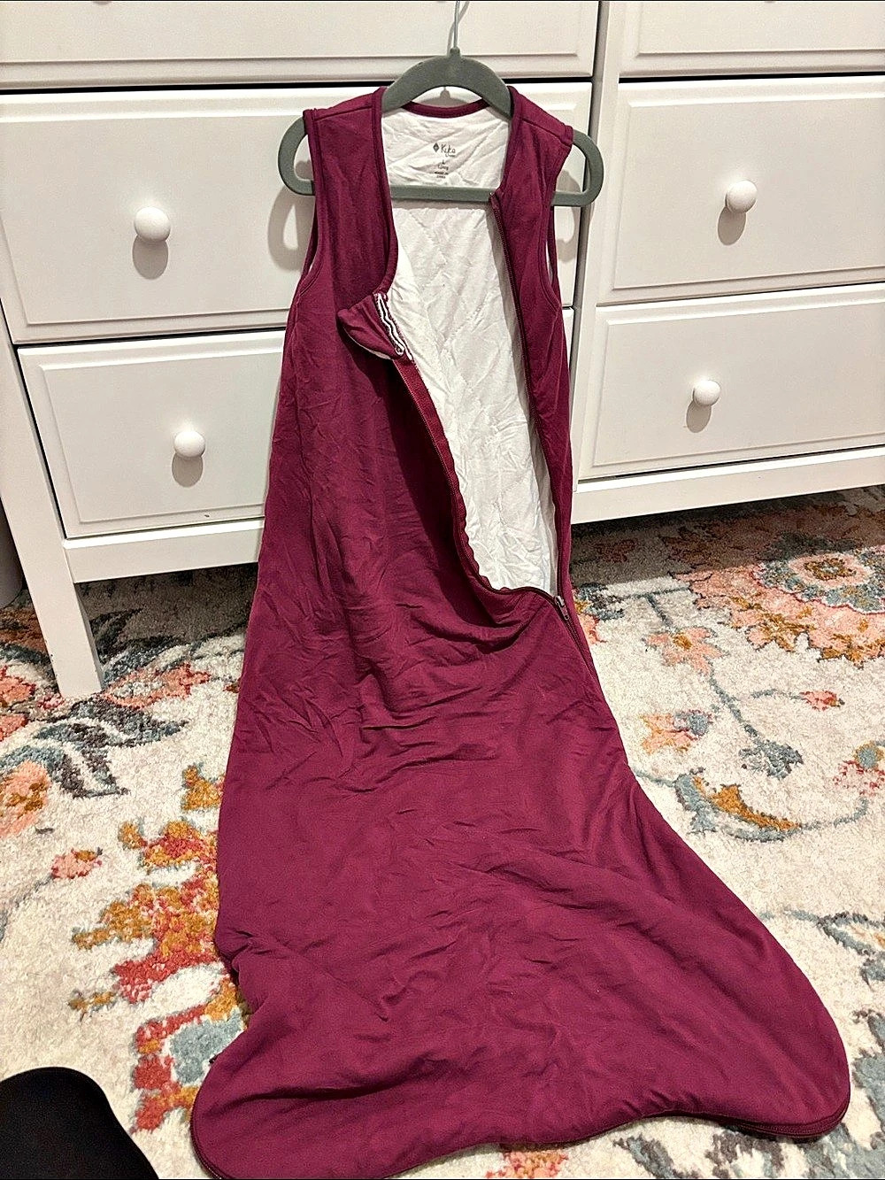 Kyte Baby Sleep Sack - Maroon - Size Large